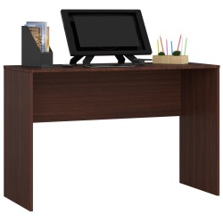 BIURKO B-17 PROSTE 120 cm WENGE WOLNOSTOJĄCE