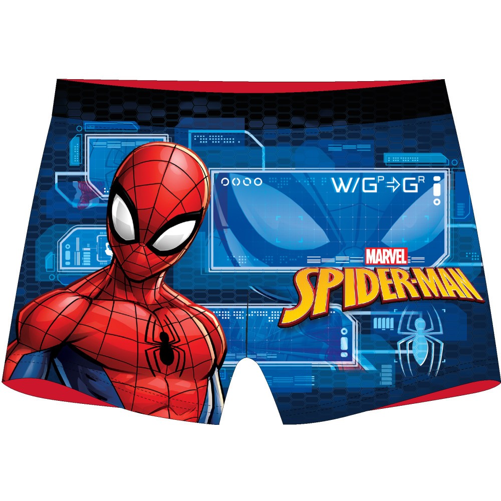 Spiderman Machine children's swim trunks, shorts 104-134 cm