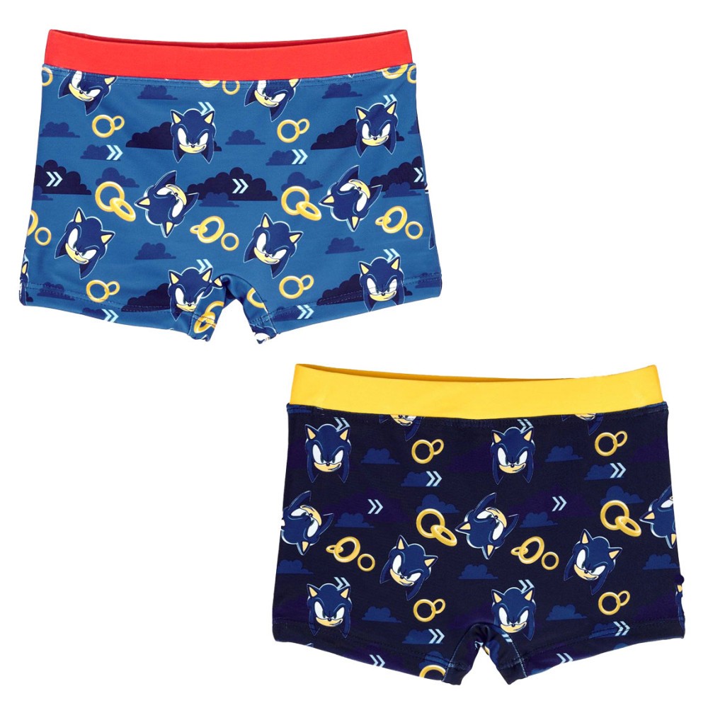 Sonic the Hedgehog Energy children's swim shorts, ages 3-8