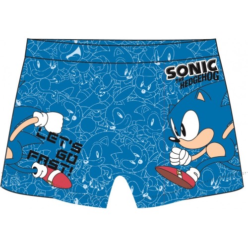Sonic the Hedgehog children's swim shorts, sizes 92-128 cm