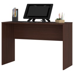 BIURKO B-17 PROSTE 120 cm WENGE WOLNOSTOJĄCE