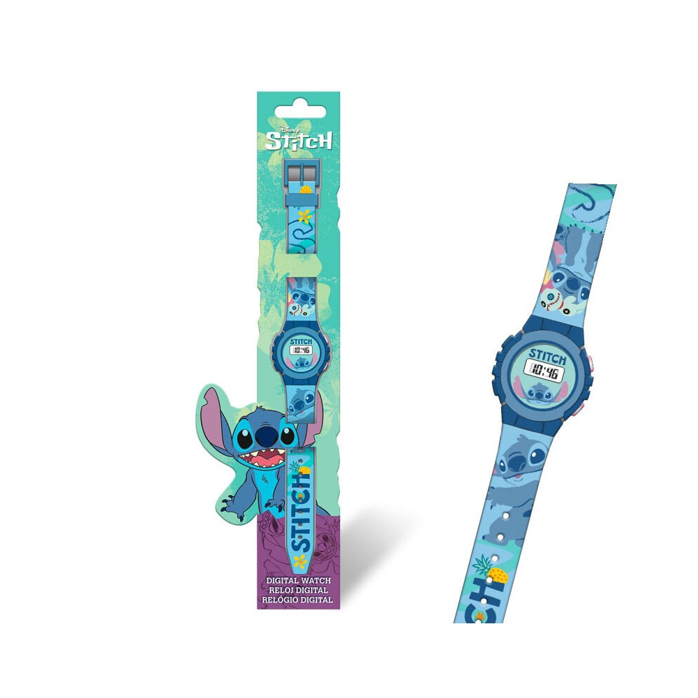 Disney Lilo and Stitch Blue digital watch