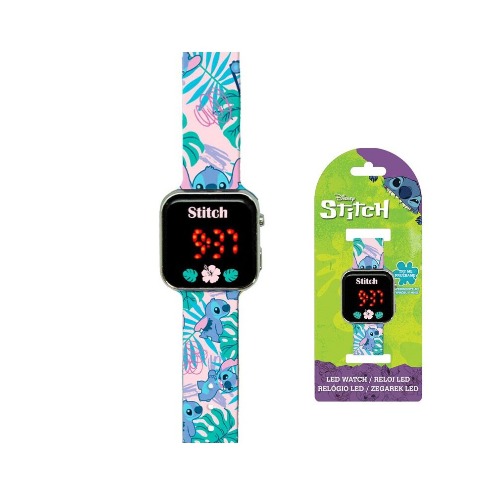 Disney Lilo and Stitch Leaf digital LED watch