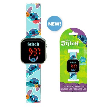 Disney Lilo and Stitch Magical Blue digital LED watch