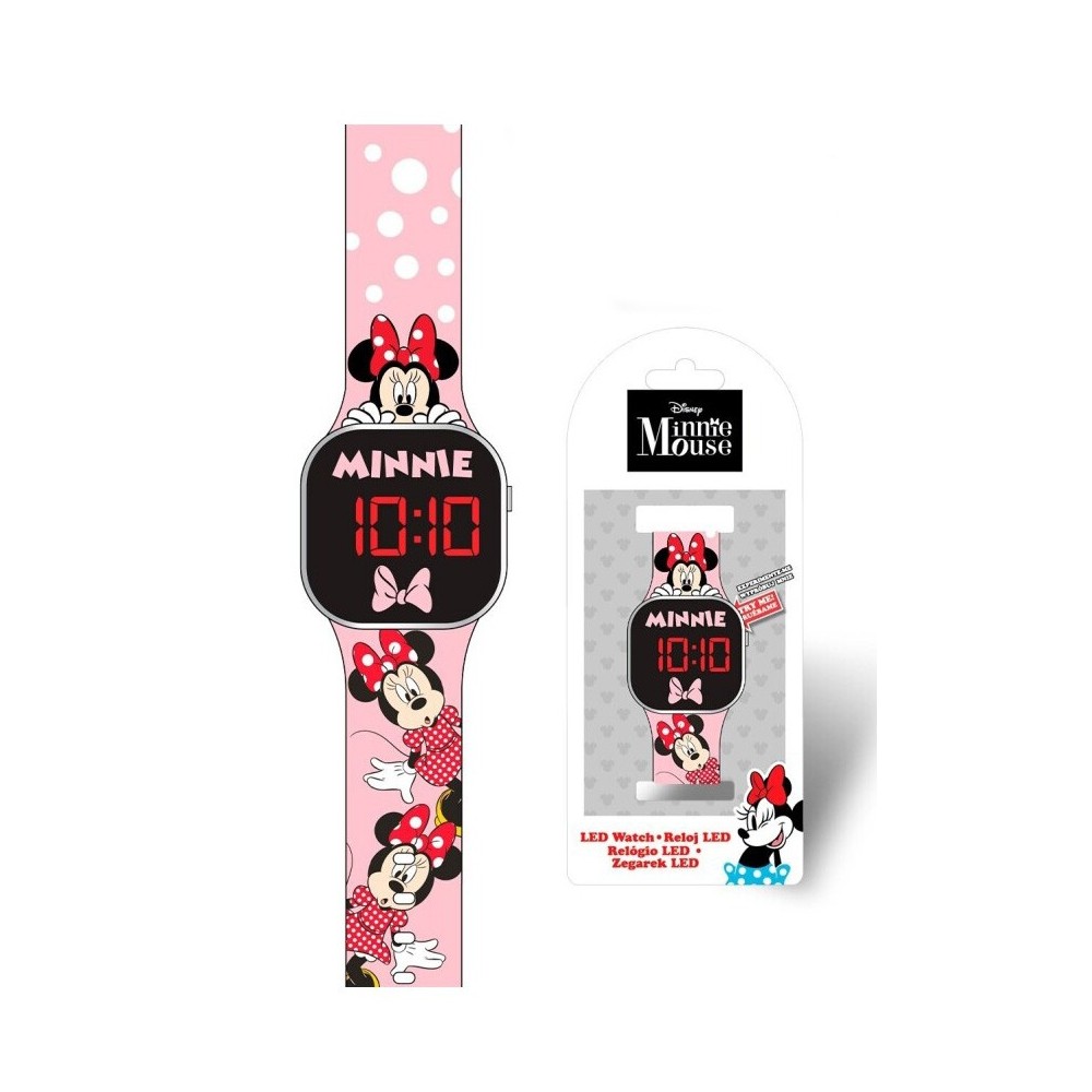 Disney Minnie  Pink digital LED watch