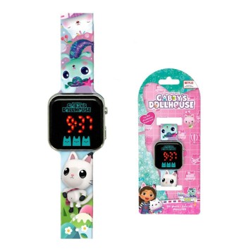 Gabby's Dollhouse digital LED watch