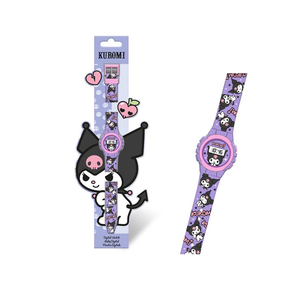 Hello Kitty Kuromi digital watch