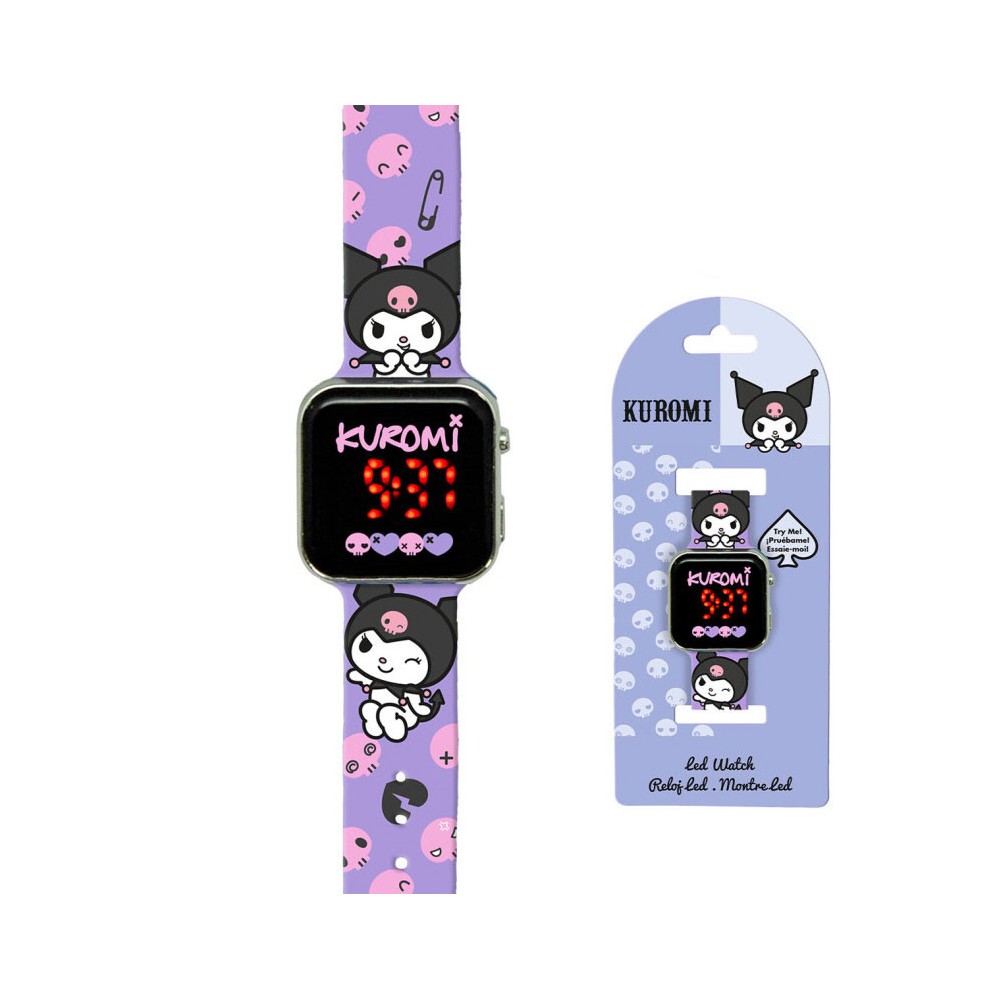 Hello Kitty Kuromi digital LED watch
