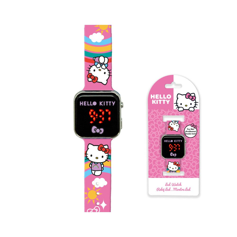 Hello Kitty Rainbow digital LED watch