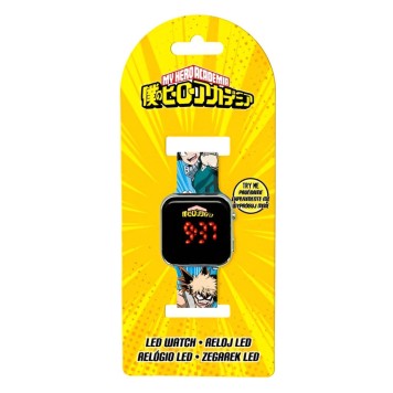 My Hero Academia Fight digital LED watch