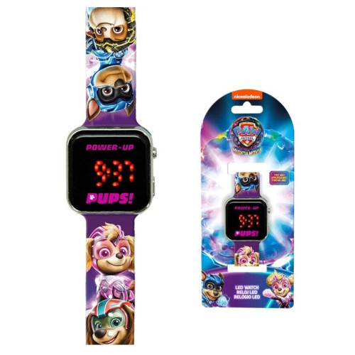 Paw Patrol Knights Skye digital LED watch