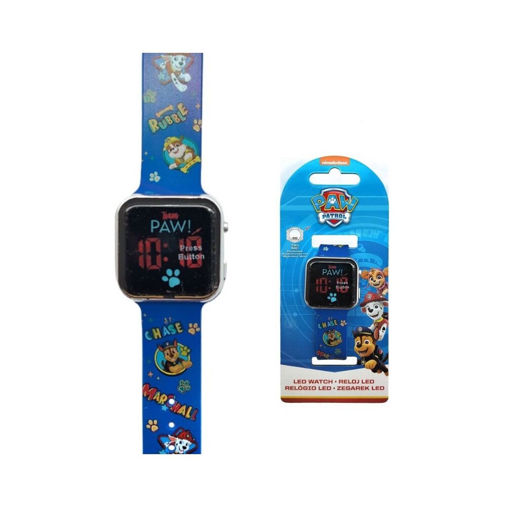 Paw Patrol Top Pup digital LED watch