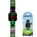 Minecraft Creeper digital LED watch