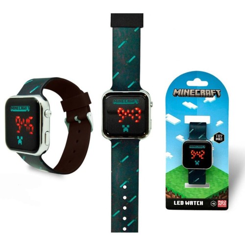 Minecraft Diamond Sword digital LED watch