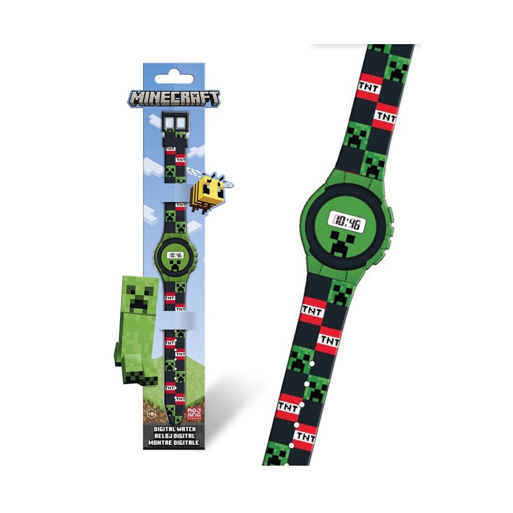 Minecraft TNT digital watch