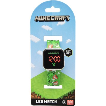 Minecraft TNT digital LED watch