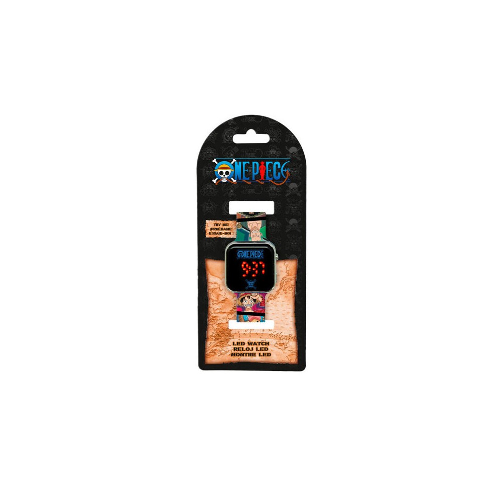 One Piece digital LED watch