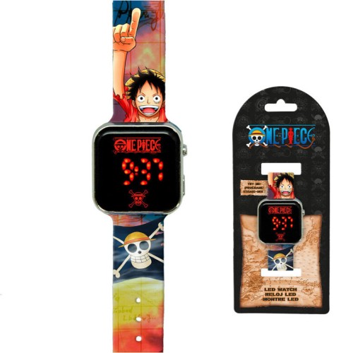 One Piece digital LED watch