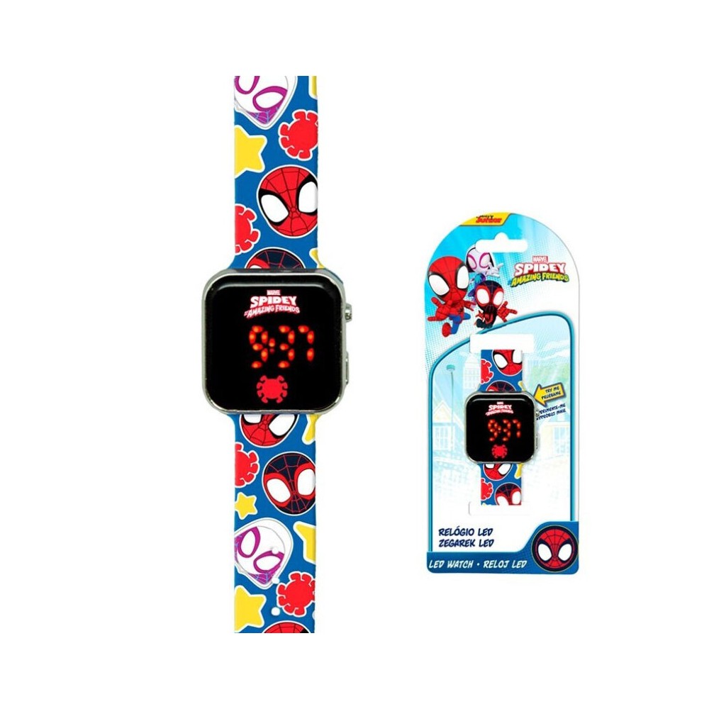 Spiderman Spidey digital LED watch