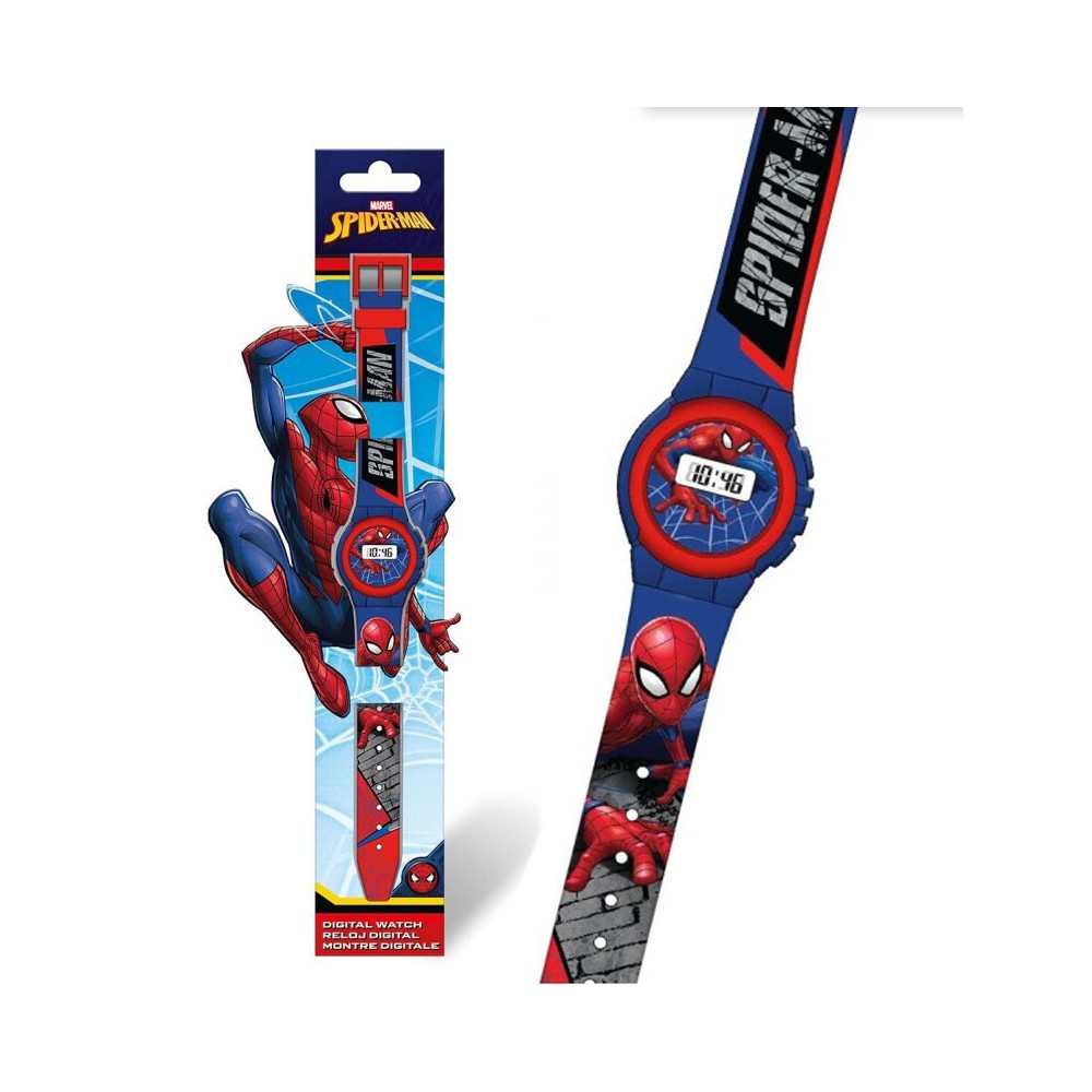Spiderman Wall digital watch