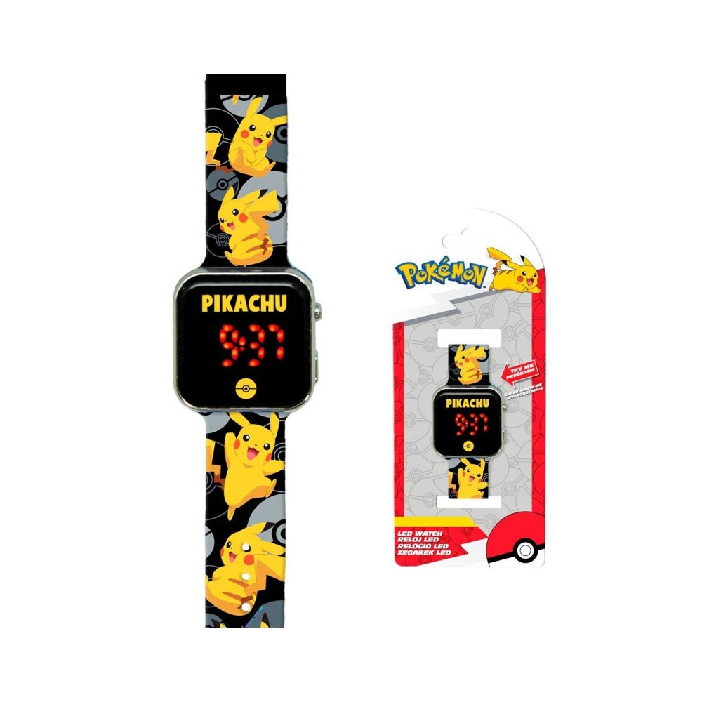 Pokémon Pikachu digital LED watch