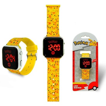 Pokémon Pikachu Yellow digital LED watch