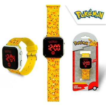 Pokémon Pikachu Yellow digital LED watch