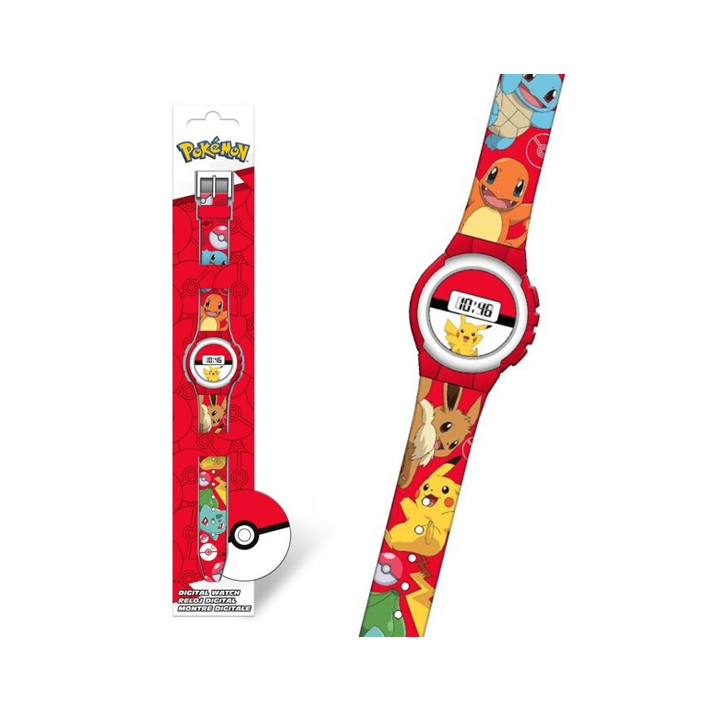 Pokémon Pokeball digital watch