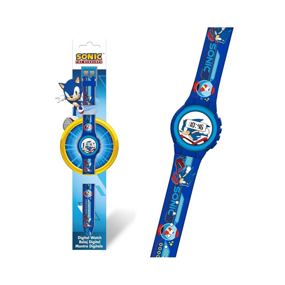 Sonic the Hedgehog Fast digital wristwatch