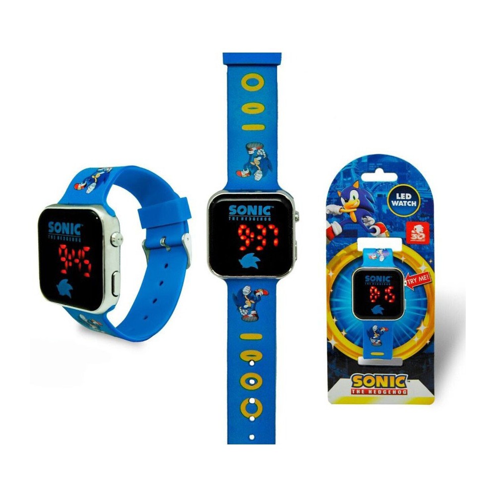 Sonic the Hedgehog Gold Rings Sonic the Hedgehog digital LED watch