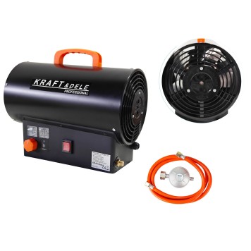 Nagrzewnica gazowa 25kW + Termostat + Reduktor KD11700