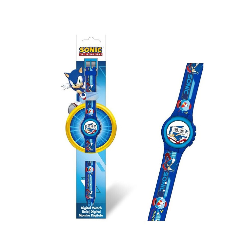 Sonic the Hedgehog digital watch