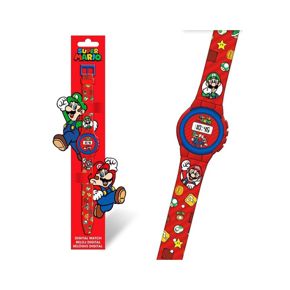 Super Mario Victory digital watch