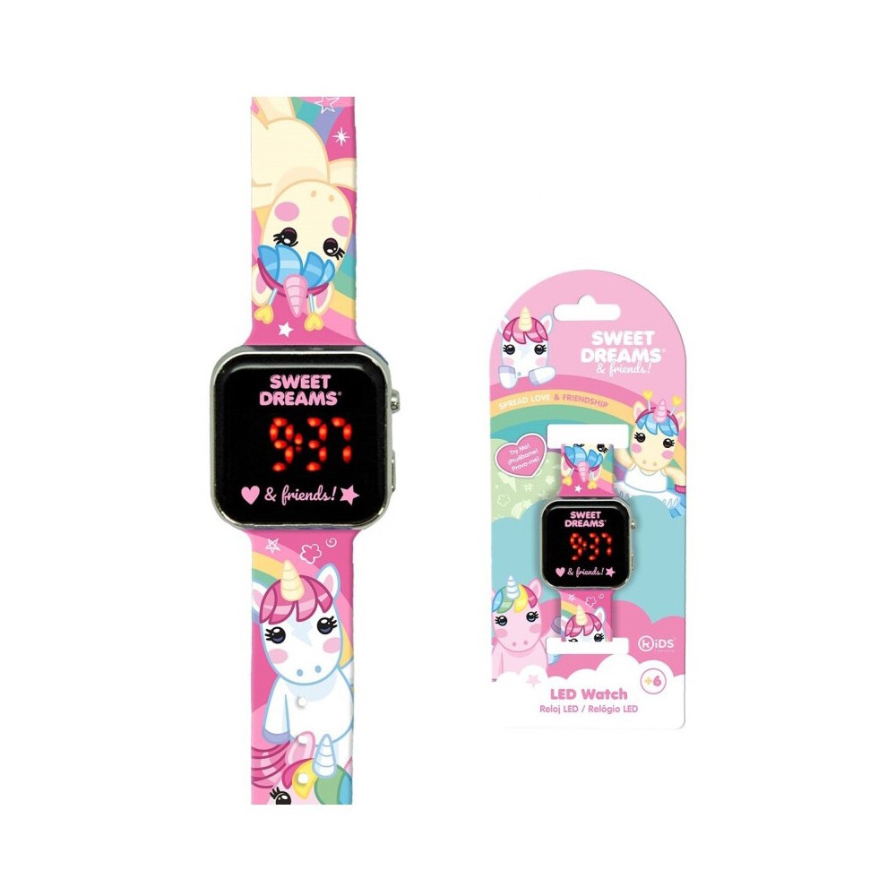 Unicorn Dreams digital LED watch