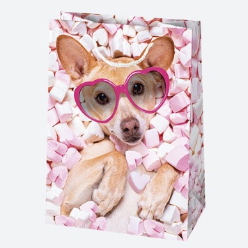 Animals Cute paper gift bag 23x32x11 cm