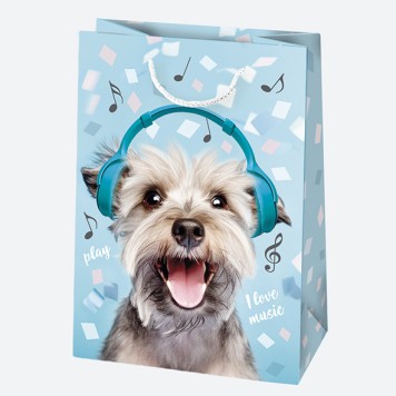 Animals Cute paper gift bag 23x32x11 cm