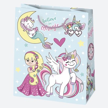 Animals Sissy paper gift bag 19x23x10.5 cm