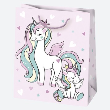 Baby Welcome Baby Shower Paper Gift Bag, 19x23x10.5 cm