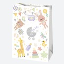 Baby Welcome Baby Shower Paper Gift Bag, 23x32x11 cm