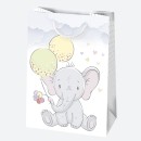 Baby Welcome Baby Shower Paper Gift Bag, 23x32x11 cm