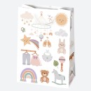 Baby Welcome Baby Shower Paper Gift Bag, 23x32x11 cm