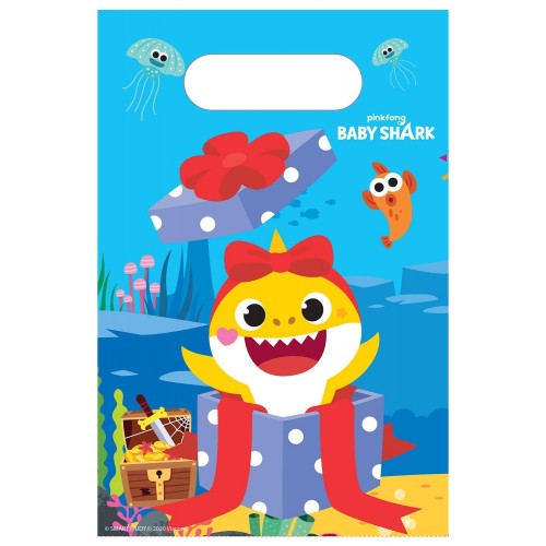 Baby Shark Music gift bag set of 8