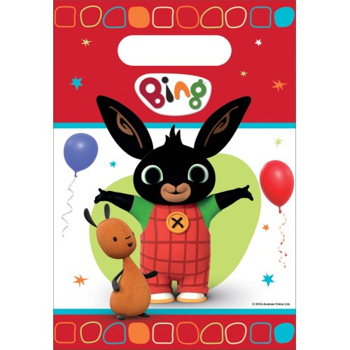 Bing Red gift bag 8 pieces