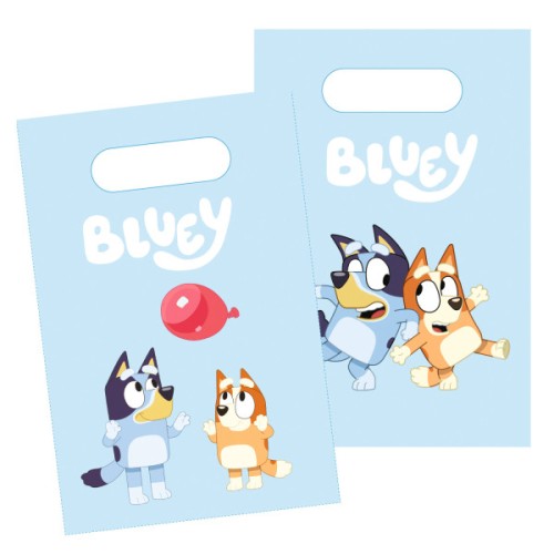Bluey Joke paper gift bag set of 8