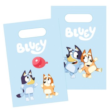 Bluey Joke paper gift bag set of 8