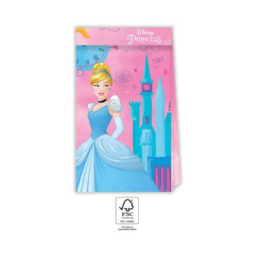 Disney Princess Live Your Story paper bag 4 pcs FSC