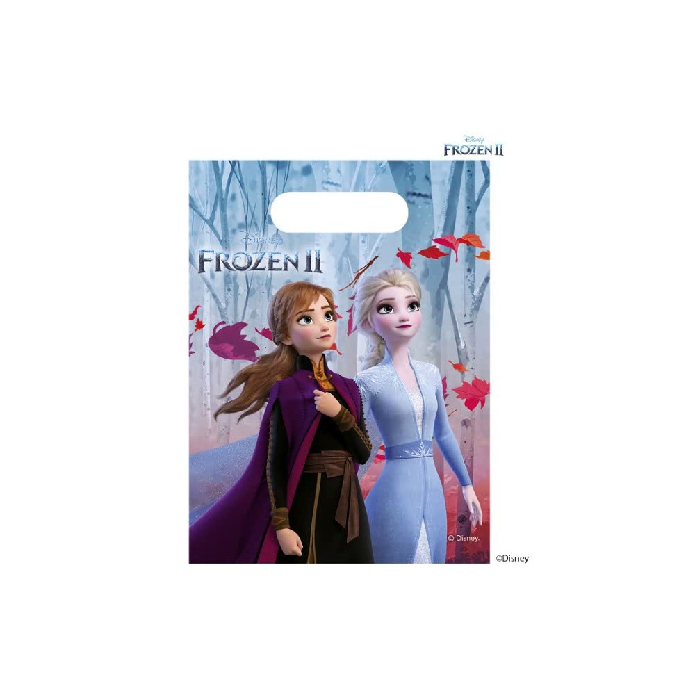 Disney Frozen Leaf gift bag 6 pcs
