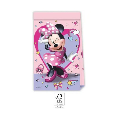 Disney Minnie  Junior paper bag 4 pcs FSC