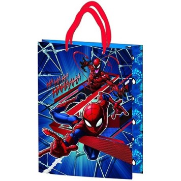 Disney Disney Paw Patrol, Spiderman plastic gift bag 25x18.5x8 cm