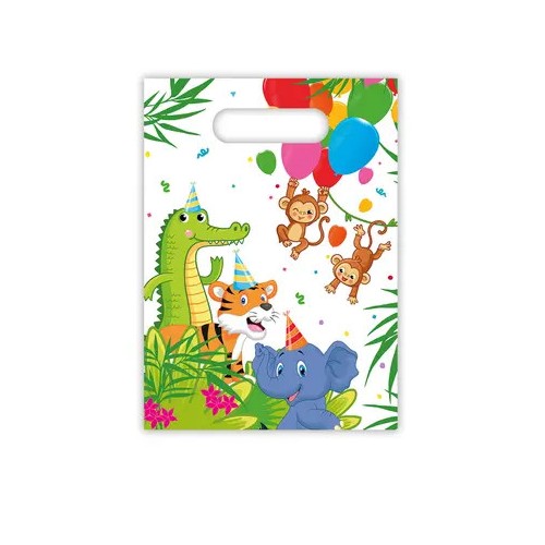 Jungle Balloons gift bag set of 6